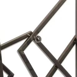 Outlet Kirklands Home Bronze Astraga Pentagon Plaque Brown