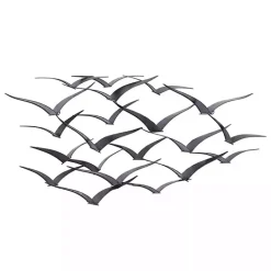 New Kirklands Home Bronze Birds Metal Wall Plaque Brown