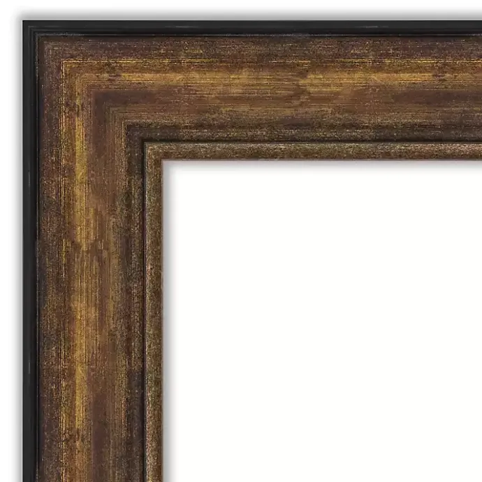 Best Kirklands Home Bronze Frame Beveled Mirror, 35.5x29.5 in.