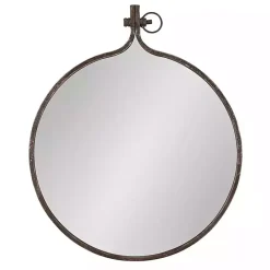 Outlet Kirklands Home Bronze Metal Yitro Wall Mirror Brown