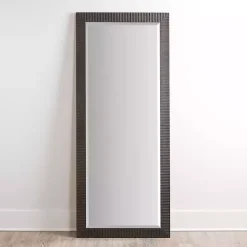 New Kirklands Home Bronze Ribbed Devin Profile Mirror, 28x68 in.