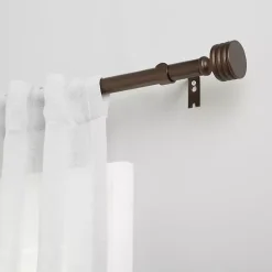 Sale Kirklands Home Bronze Stacked Cylinder Curtain Rod, 120 in.