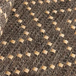 Kirklands Home Adelaide Diamond Outdoor Area Rug, 5x7 Brown