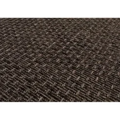 Discount Kirklands Home Bordered Outdoor Area Rug, 6x9 Brown