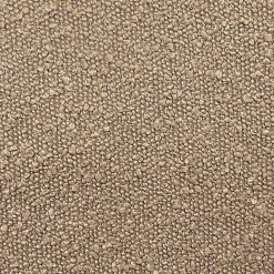 Best Kirklands Home Boucle Channeled Upholstered Ottoman Brown