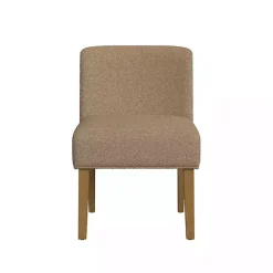 Clearance Kirklands Home Boucle Upholstered Dining Chair Brown