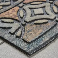 Sale Kirklands Home Deco Tile Slice Doormat Brown