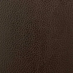Outlet Kirklands Home Faux Leather Chelsea Swivel Bar Stool Brown