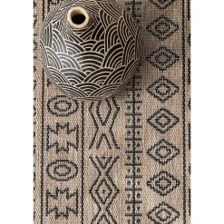 Outlet Kirklands Home Jamie Outdoor Area Rug, 5x7 Brown