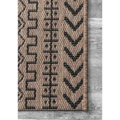 Online Kirklands Home Jamie Outdoor Area Rug, 6x9 Brown