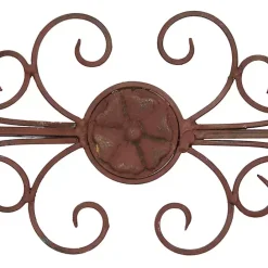 Hot Kirklands Home Metal Scroll Panel Wall Plaque Brown