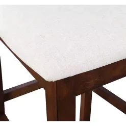 Clearance Kirklands Home Brown Wilbur Cane Back Counter Stools, Set of 2