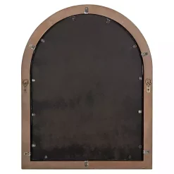 New Kirklands Home Windowpane Arch Nala Mirror Brown