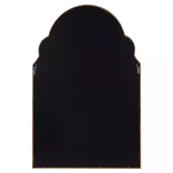 Discount Kirklands Home Brown Wood Arch Hogan Wall Mirror