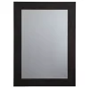 Best Kirklands Home Brown Wood Framed Beveled Edge Wall Mirror