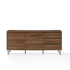 Online Kirklands Home Wood Hairpin Legs Media Cabinet Brown
