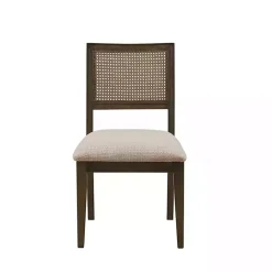 Discount Kirklands Home Woven Back Dining Chairs, Set of 2 Brown