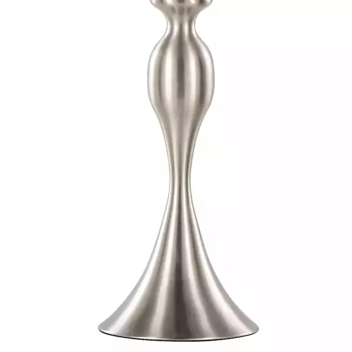 Kirklands Home Brushed Nickel Ashley Table Lamps, Set of 2