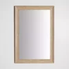 Outlet Kirklands Home Buff Textured Astrid Profile Mirror