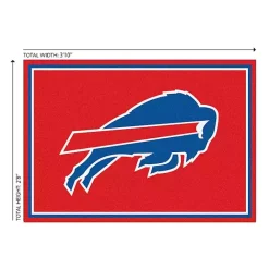 Online Kirklands Home Buffalo Bills Area Rug, 3x4 Red