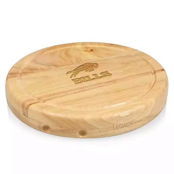 Sale Kirklands Home Buffalo Bills Cheese Board and Tool Set Tan