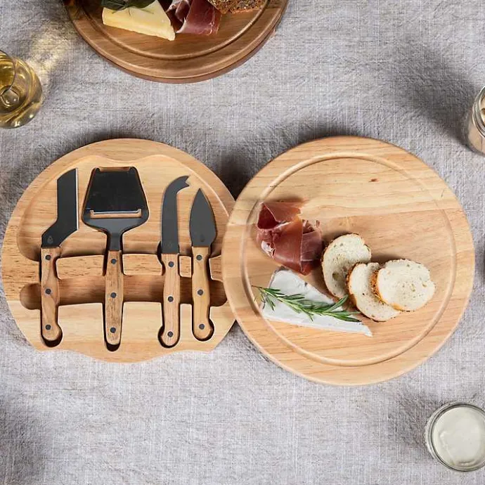Sale Kirklands Home Buffalo Bills Cheese Board and Tool Set Tan