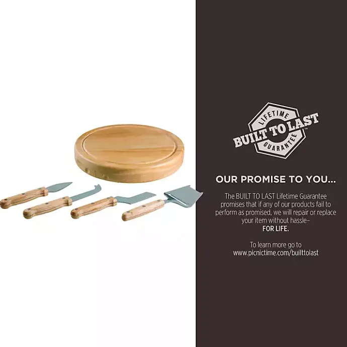 Sale Kirklands Home Buffalo Bills Cheese Board and Tool Set Tan