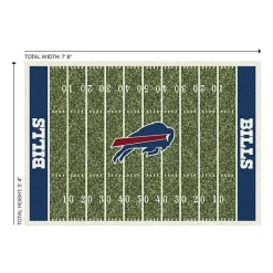 Online Kirklands Home Buffalo Bills Home Field Area Rug, 6x8 Green