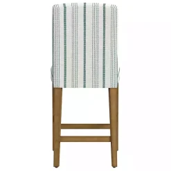 Clearance Kirklands Home Calypso Striped Upholstered Counter Stool