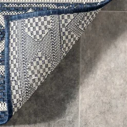 Kirklands Home Cammie Blue Moroccan Tribal Outdoor Rug, 8x10