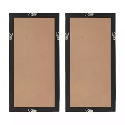 Hot Kirklands Home Capiz Shells Emblem Framed Wall Plaques, Set of 2
