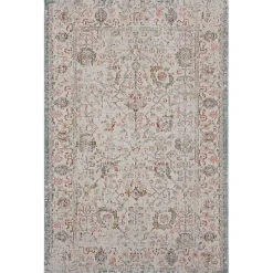 Discount Kirklands Home Caramel Botanical Indoor/Outdoor Area Rug, 5x7