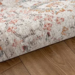 Discount Kirklands Home Caramel Botanical Indoor/Outdoor Area Rug, 5x7