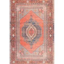 Clearance Kirklands Home Carla Flatweave Area Rug, 5x7 Red