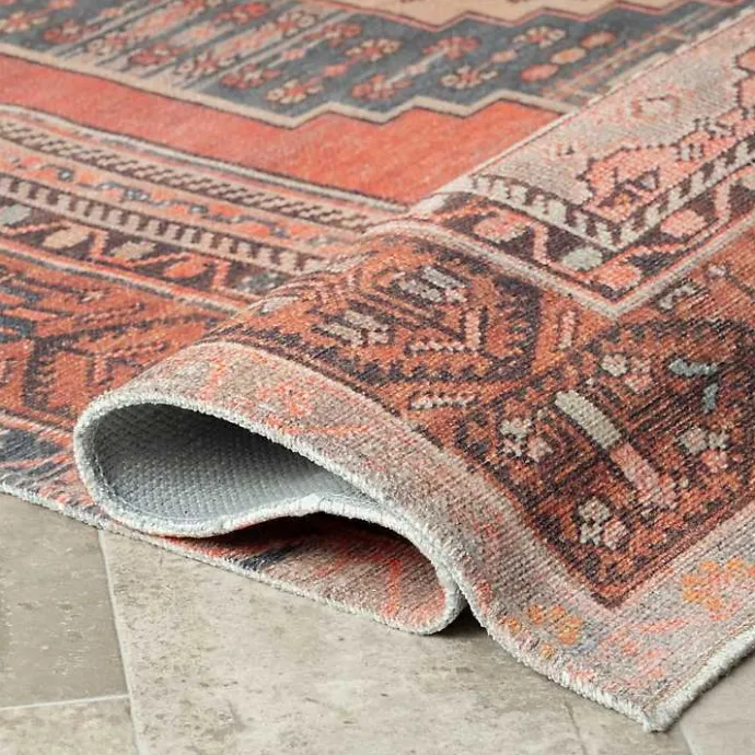 Clearance Kirklands Home Carla Flatweave Area Rug, 5x7 Red