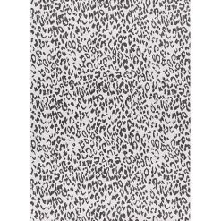 Hot Kirklands Home Cauli Leopard Print Outdoor Rug, 5x7 Black