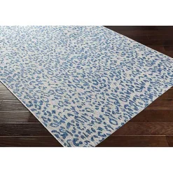 Online Kirklands Home Cauli Leopard Print Outdoor Rug, 8x12 Blue