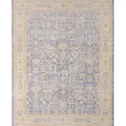 Clearance Kirklands Home Cerulean Vintage Border Area Rug, 5x7 Blue