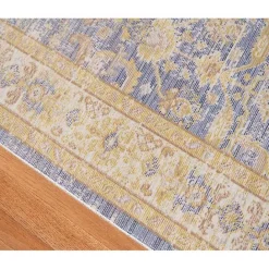 Clearance Kirklands Home Cerulean Vintage Border Area Rug, 5x7 Blue