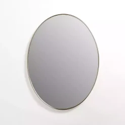 Kirklands Home Champagne Nouveau Oval Wall Mirror
