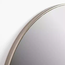 Outlet Kirklands Home Champagne Nouveau Round Wall Mirror