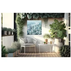 Discount Kirklands Home Chantilly Lace Outdoor Canvas Art Print