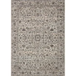 Online Kirklands Home Charcoal Sorrento Medallion Area Rug, 6x9 Gray