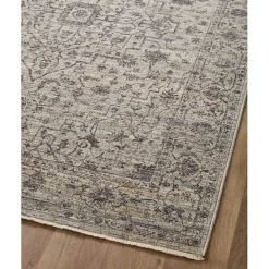 Online Kirklands Home Charcoal Sorrento Medallion Area Rug, 6x9 Gray