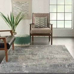 Clearance Kirklands Home Charcoal Tally Textured Area Rug, 3x5