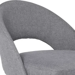 Sale Kirklands Home Charcoal Upholstered Charli Bar Stools, Set of 2 Gray