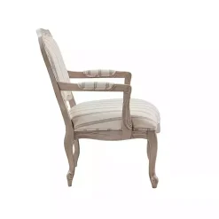 Hot Kirklands Home Chaucer Navy Striped Accent Chair