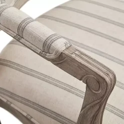 Hot Kirklands Home Chaucer Navy Striped Accent Chair