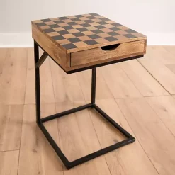 Online Kirklands Home Checkerboard C-Table