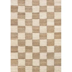 Hot Kirklands Home Checkered Jute Area Rug, 8x10